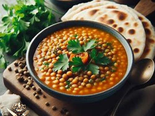 طريقه عمل عدس بجبه نباتي