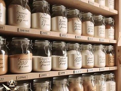 طرق فعالة لحفظ الدقيق لفترة طويلة