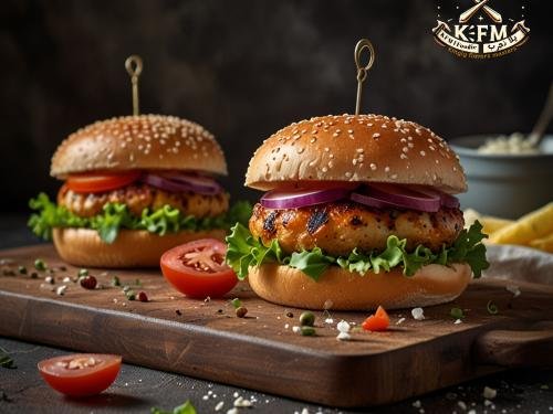 Easy Chicken Burger Recipe with Flavorful Spices