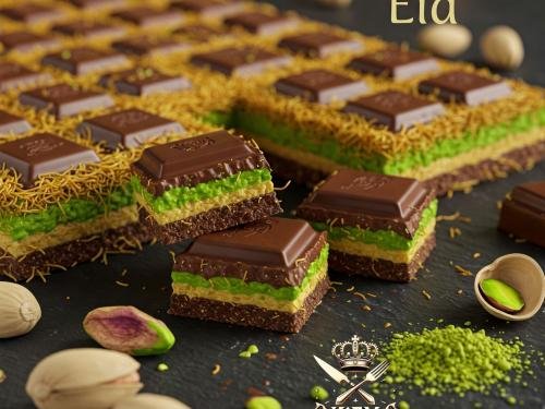 Trend Dubai Chocolate for Eid: Pistachio Kunafa Chocolate Recipe