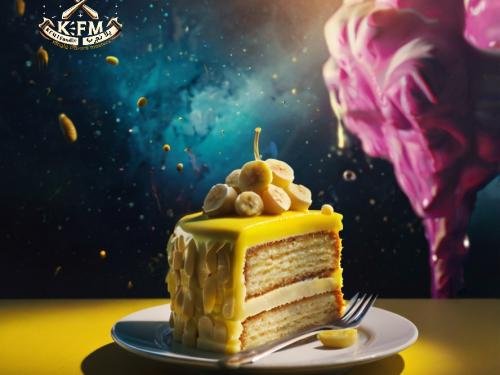 Celestial Banana Dream Cake: A Heavenly Delight That Captivates