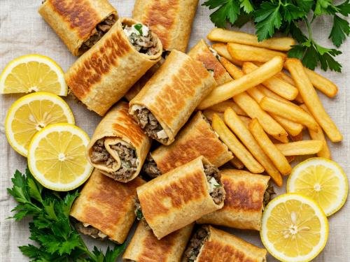 ميني شاورما دجاج لذيذة: وصفة سهلة بمكونات طعام ومذاق رائع