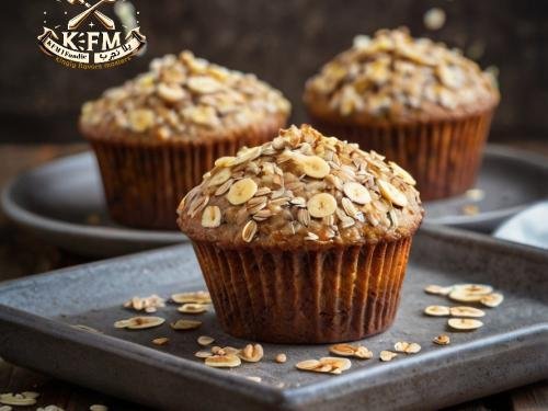 وصفة حلويات الموز و الشوفان