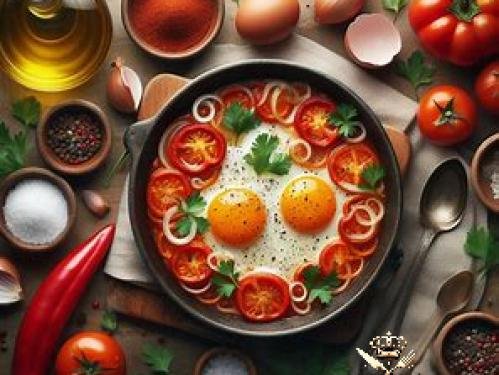 Comment préparer une shakshouka diététique : recettes faciles
