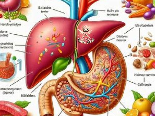 علاقة حصوات المرارة بالتغذية