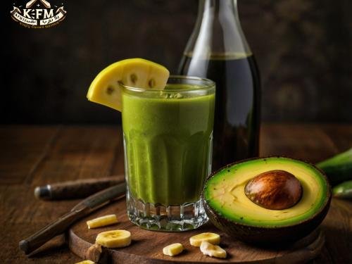 smoothie à l'avocat et à la banane : sain et délicieux