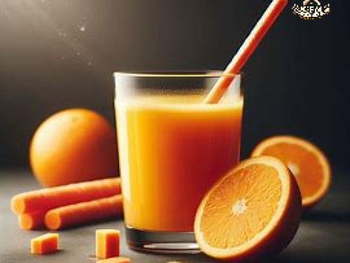 Jus d'orange et de carotte – Boisson saine et rafraîchissante