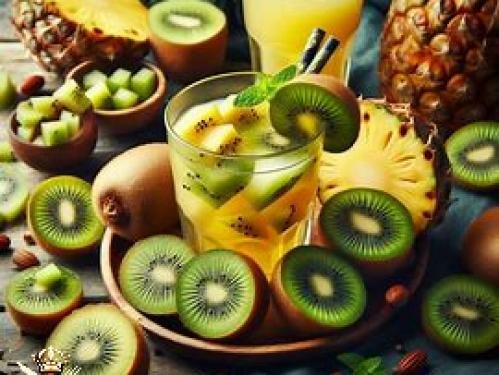 Recette de smoothie ananas et kiwi : un mélange frais et sain