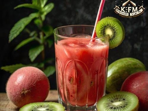 Healthy refreshing fruit juice