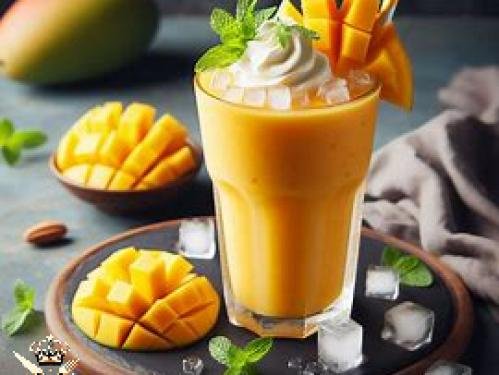 Easy Mango Smoothie Recipe with Pictures