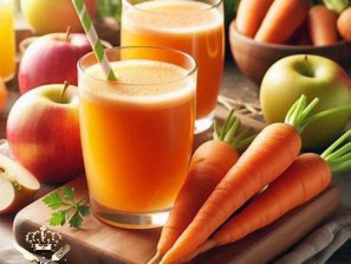 Apple-carrot juice blend