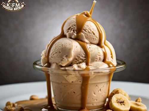 Creamy Banana and Peanut Butter Ice Cream Recipe