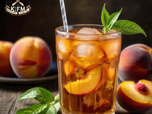 Refreshing and Healthy Peach Iced Tea