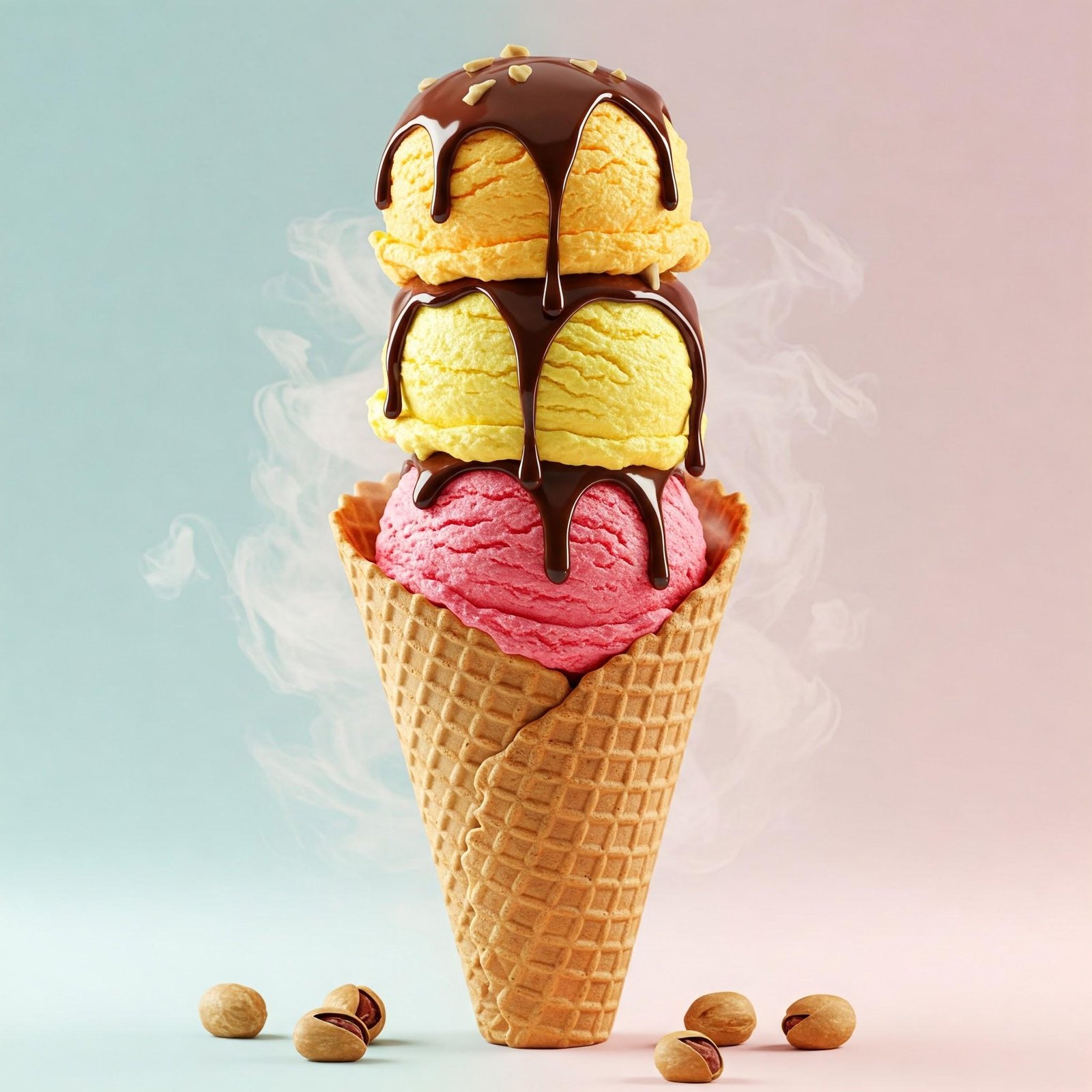 icecream hiba cone triplet