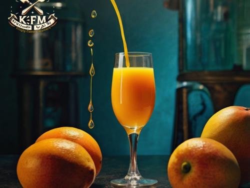 Jus de mangue et d'orange : parfait pour les journées chaudes