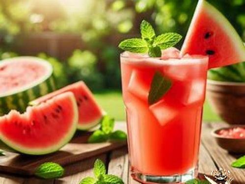 Iced Watermelon Juice