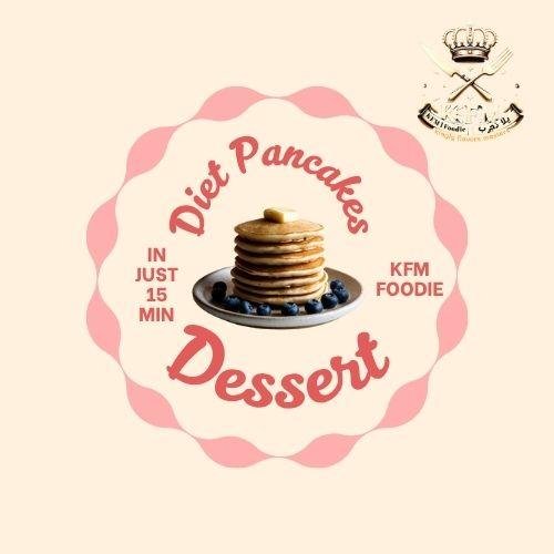 Pancakes diététiques pauvres en sucre et en matières grasses