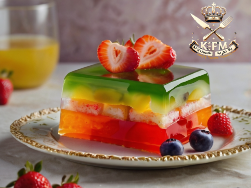 Gelatin Cake Without Flour