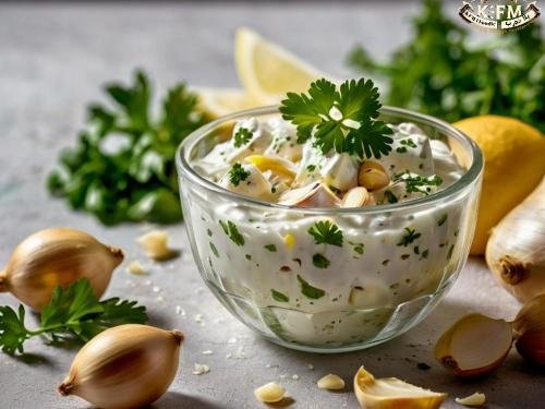 Garlic and Mustard Yogurt Salad