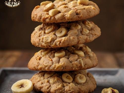 Cookies au beurre de cacahuète et à la banane