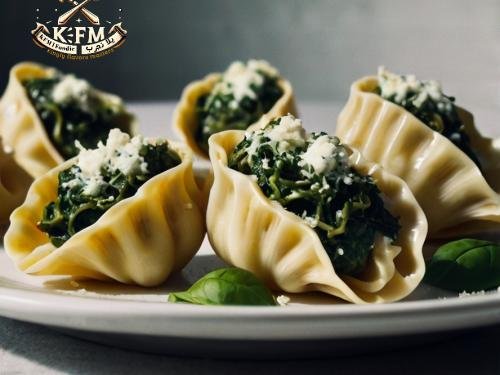 Stuffed Shell Pasta with Spinach and cheese Ricotta