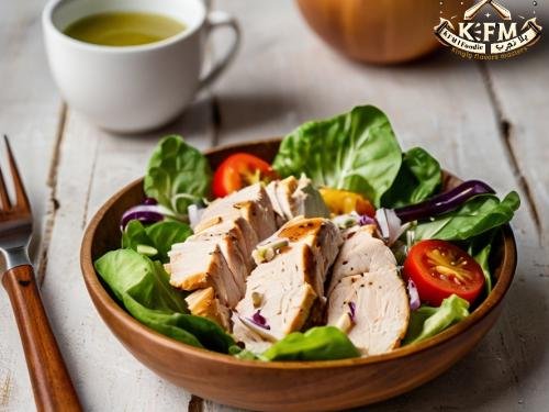 Boostez votre énergie avec cette salade de poulet vitaminée