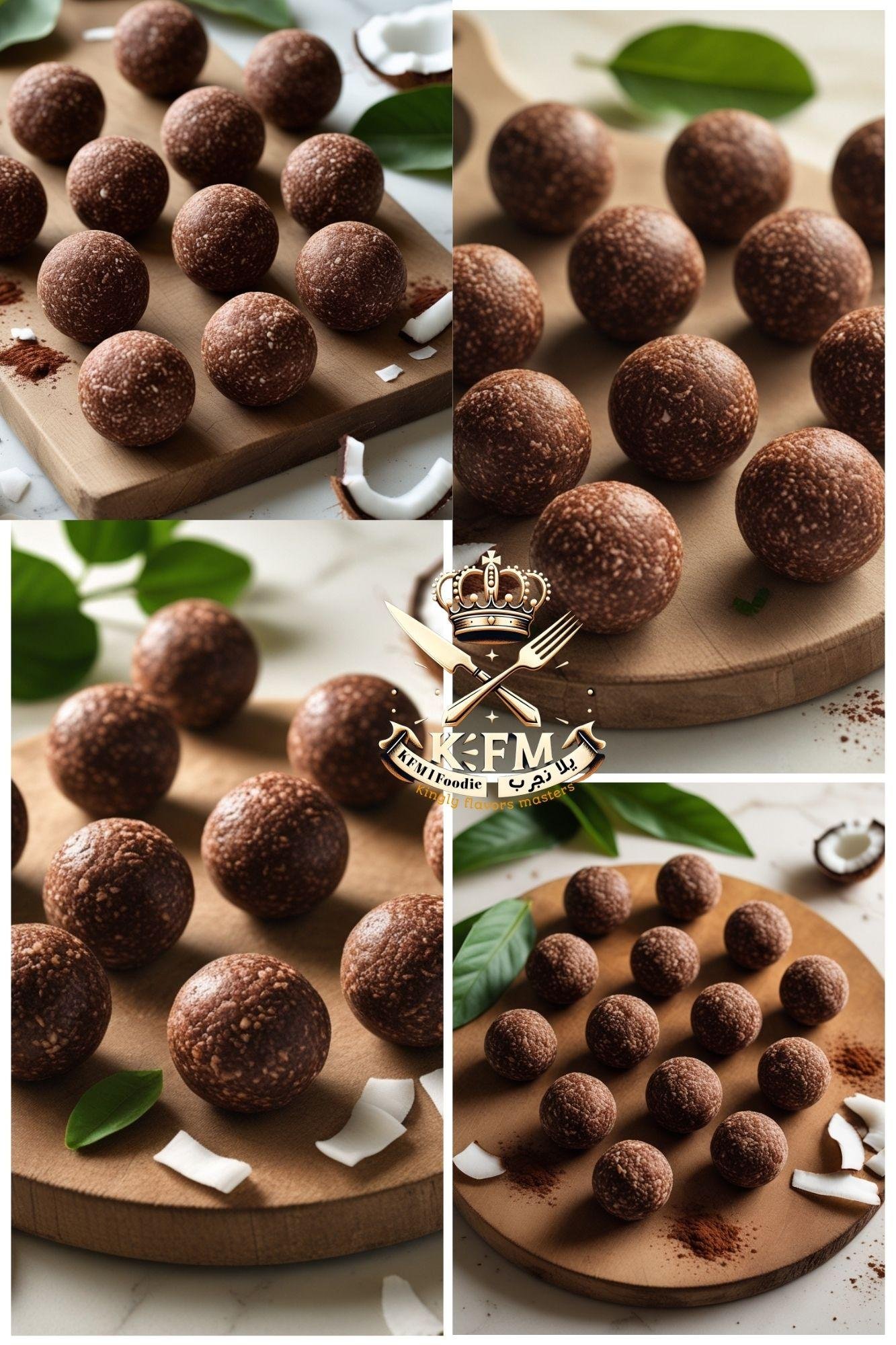 Make Healthy Coconut Cocoa Balls Fast & Easy