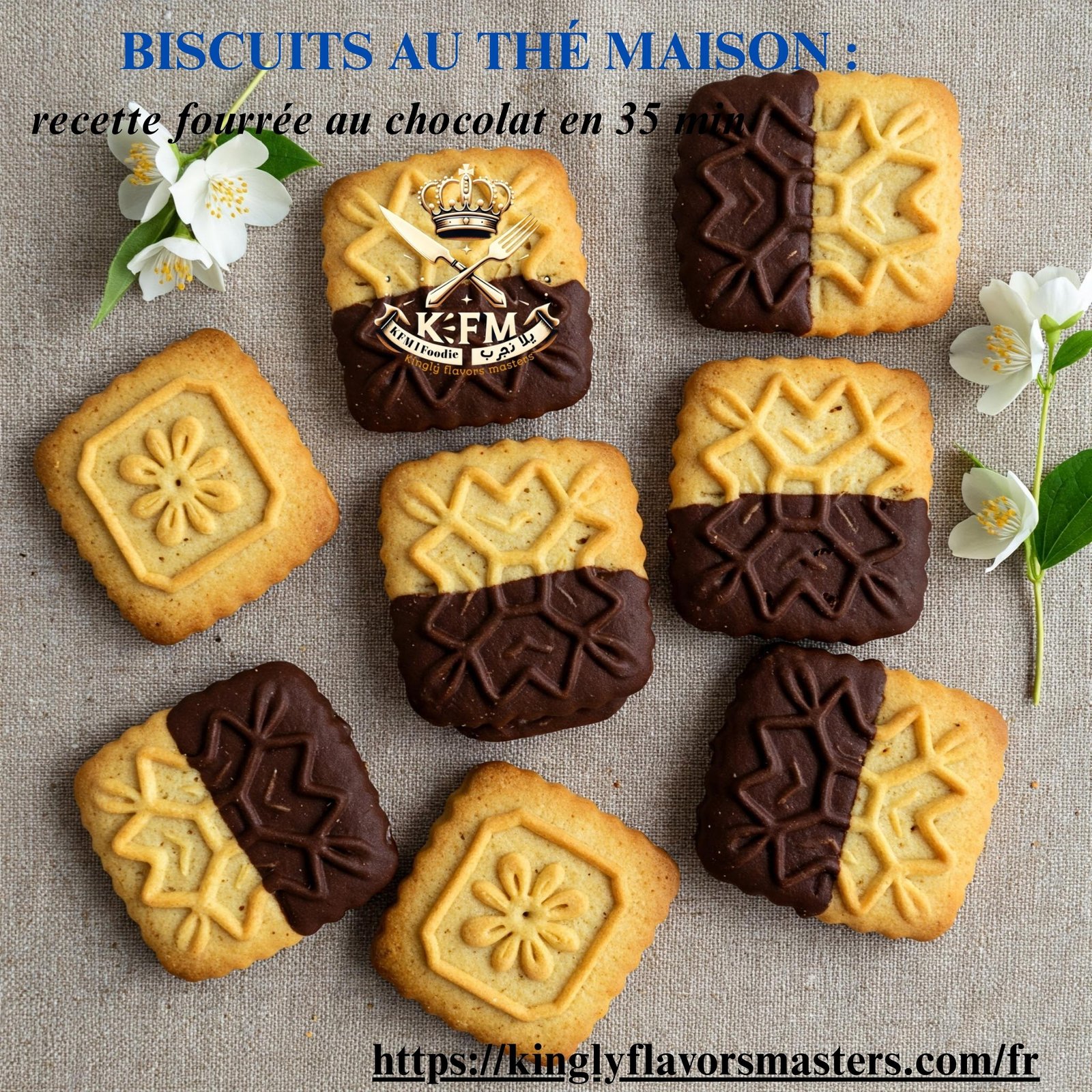 Recette de biscuits au thé maison