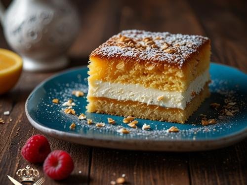 Recette de gâteau Basbousa: Un dessert oriental savoureux