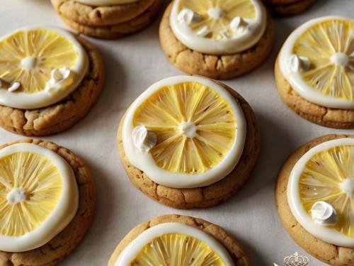 Lemon and White Chocolate Cookies: A Delightful and Flavorful Treat