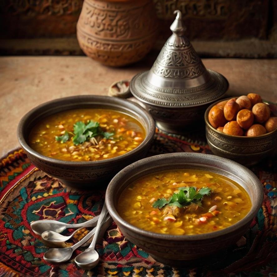 Preparation Method for Harira and H'rira Traditional Moroccan Recipes Rich in Flavors