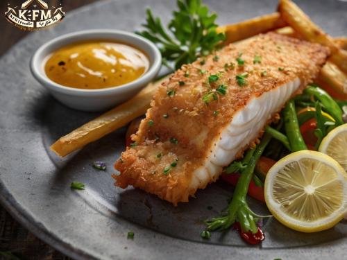 Golden-brown, crispy, and tender fried fish fillet